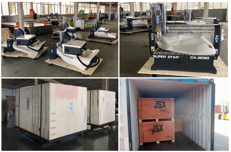 Маленькая деревянная упаковка с ЧПУ 