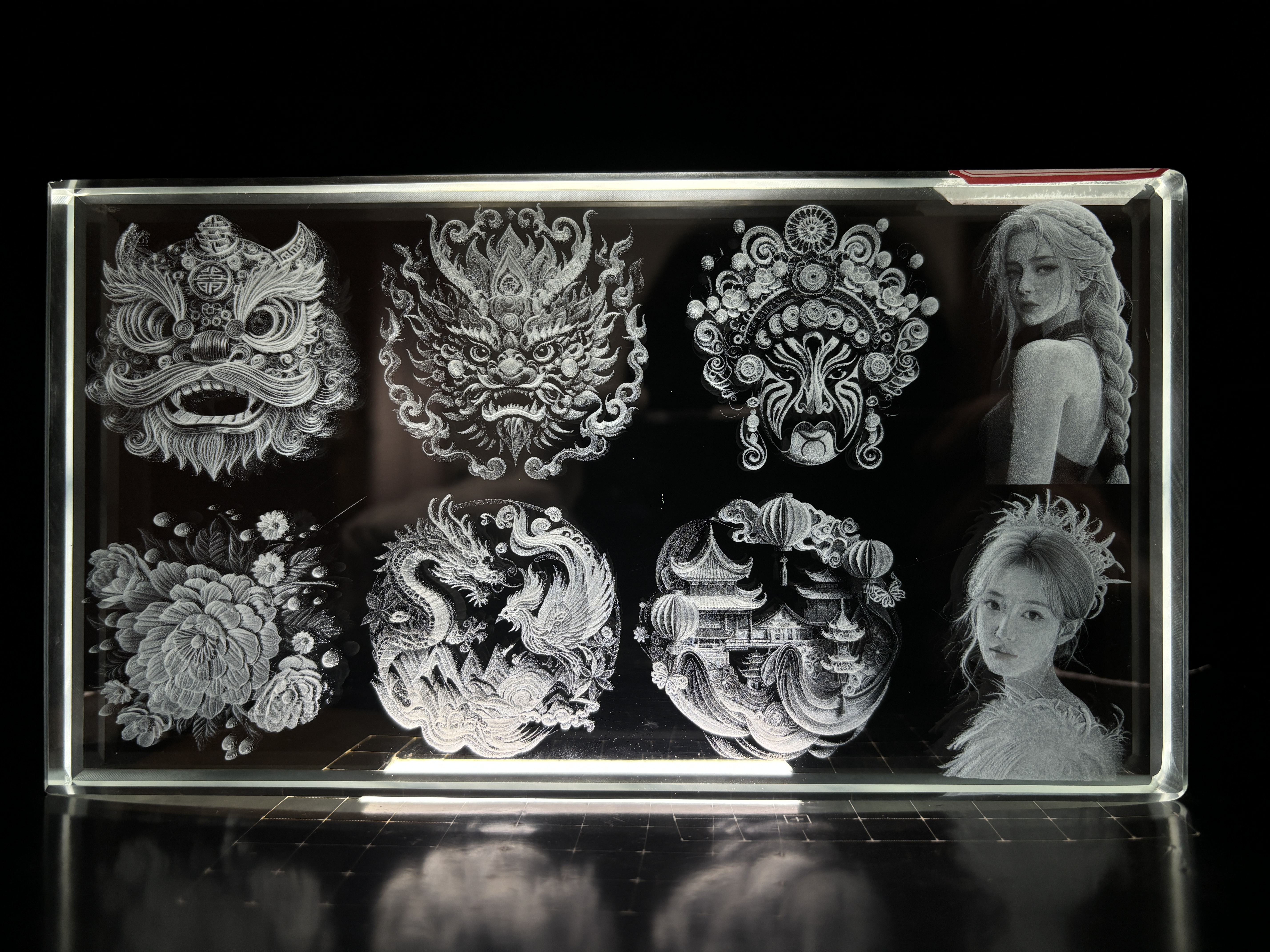 Внутренний гравировальный станок Superstar 5W Crystal